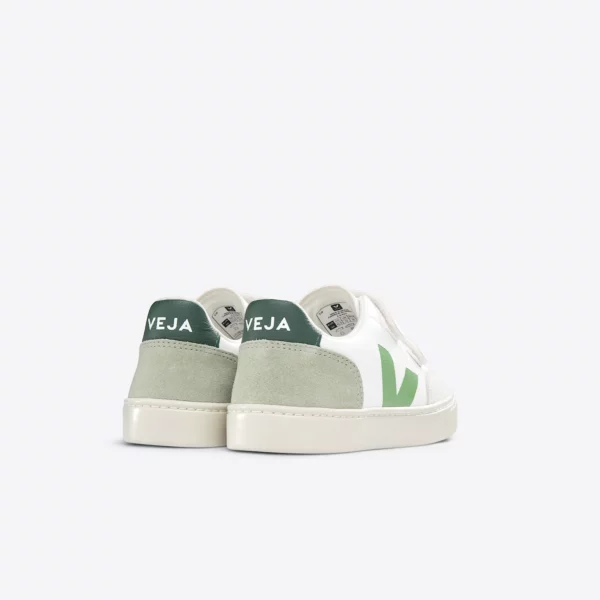 V-12 LEATHER WHITE MULTICO CLAY – Image 3