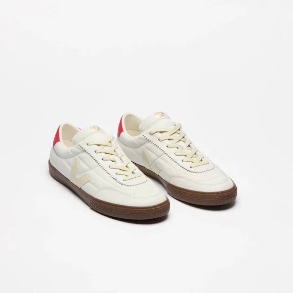 PANENKA LEATHER WHITE PIERRE PEKIN BARK – Image 2